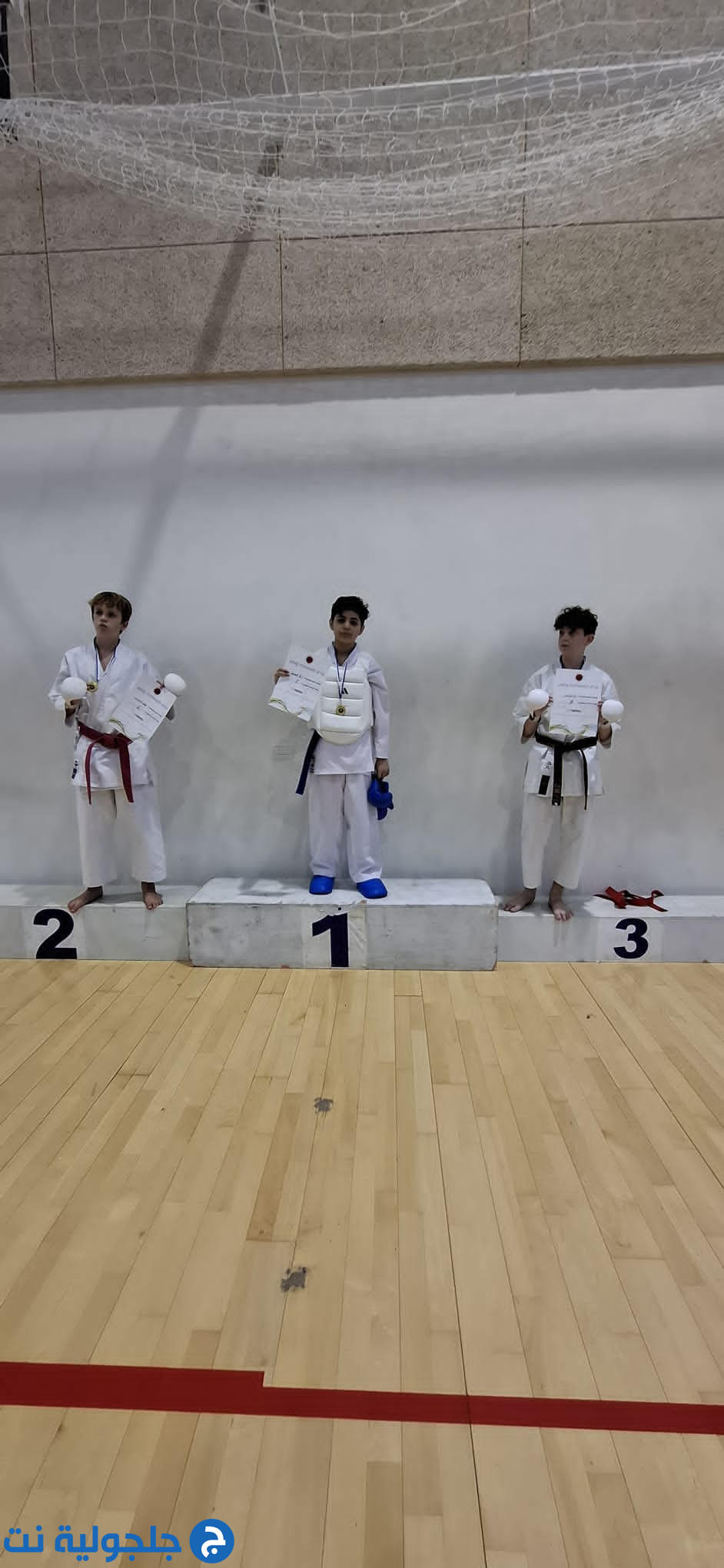 أبطال مدرسة حسني عرار للكراتيه وفنون القتال يحصدون الذهب في بطولة كأس كانيزاوا القطرية – حيفا 